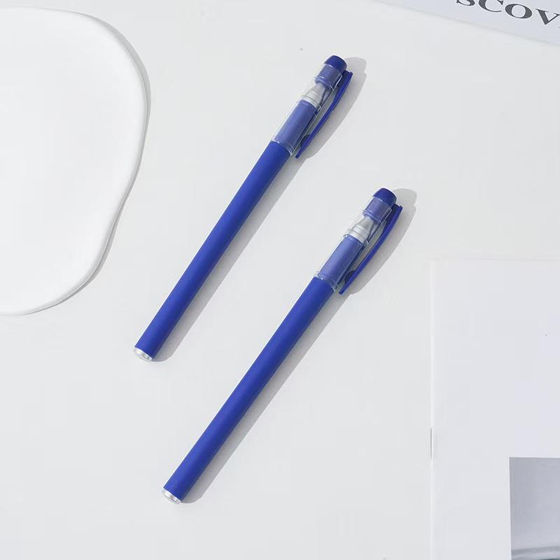 GP380 Frostiger Gelstift: Signatur-, Füllfederhalter & Kugelschreiber - Kreativer schwarzer Stift für Studenten, 0,5 mm