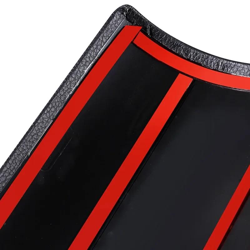 Auto Mittelkonsole Zierleiste Abdeckung für Mercedes Benz C-Klasse W206 C260 C220 C200 -24 Schalthebel PU-Pad Schutz