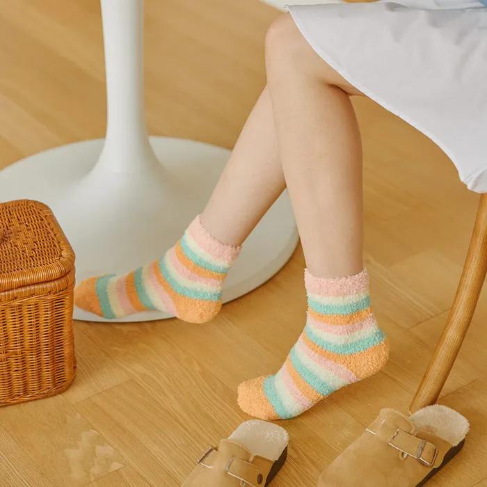GGRN Korean-made Sleep Socks _WT-T-013 4-Ring Sleep Socks
