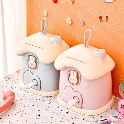1 Set Kinderhaus Münzhalter Sparschweine Tresor Hase Sparschwein Geheimnisvolle Box Raumdeko Bargeldsparen Scheine Spardose