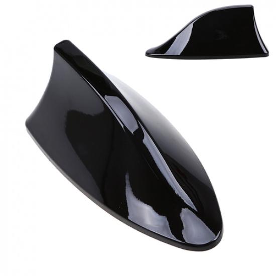 1* BLACK Shark Fin Car Roof Antenna Radio FM/AM Signal Aerial Accessories