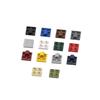 10PCS 2444 10247 Bottom Side With Hole Block Moc Color Accessories Compatible with Brick DIY Children's Toy Assembly Parts