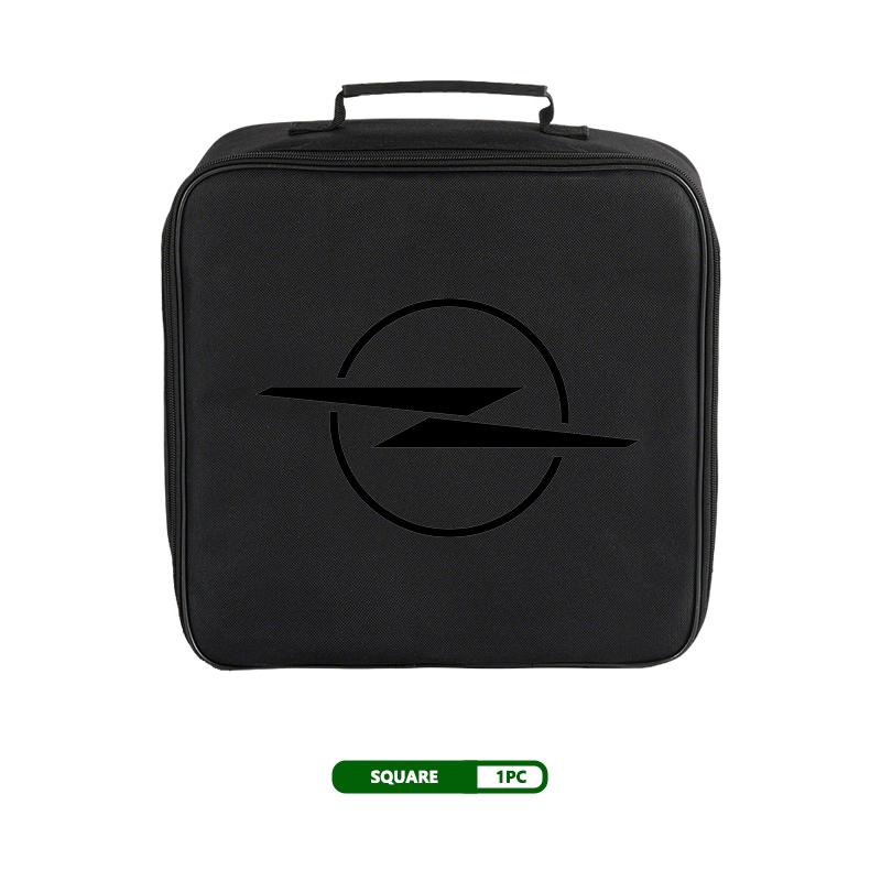 For Opel EV Car Charging Cable Storage Bag Waterproof Rechargeable Gun Organizer ADAM ASTRA J K CORSA E INSIGNIA MOKKA VIVA