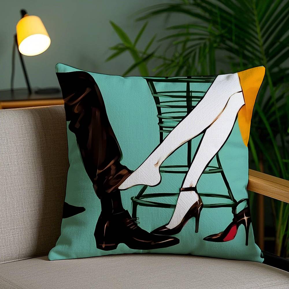 V-veil Pillow Case Anti-dustmite Invisible Zipper Sofa Bed