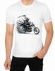 Grim Reaper Skeleton Riding His Motorcycle Live To Ride T Shirt