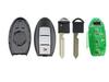 Compatible with NS Bluebird Smart Card 2+1 Button 433MHz 46 Chip Remote Key