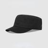 Peaked Cap Men's Spring Summer Autumn Baseball Visor Flat Top Hat Military Training Sun Hat Outdoor Travel Tide