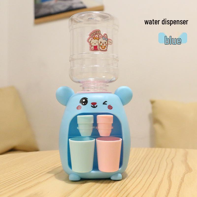 

Детский мультяшный мини-диспенсер для воды, игрушка с двойными выходами для сока и напитков - Забавная машина-симулятор