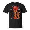 St Louis 314 Black Woman Wearing Red Hat T-Shirt