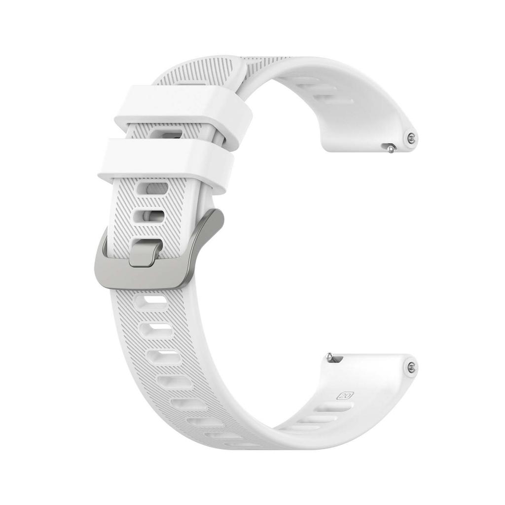 20mm Silicone Watchband Strap For Garmin Forerunner 55 158 245 645 Smart Watch Band for Garmin Vivoactive 5 Venu SQ