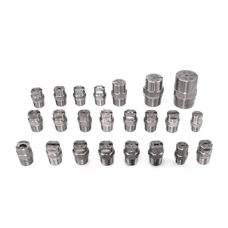Stainless Steel High-Pressure Fan Spray Nozzle