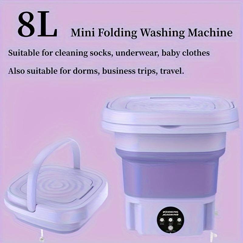 1PC Underwear Washing Machine Washing Machine Student Dormitory Small Washing Machine Household Portable Mini Folding Washing Machine