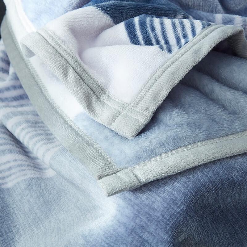 MENGJIE Lake Baikal Flannel Blanket