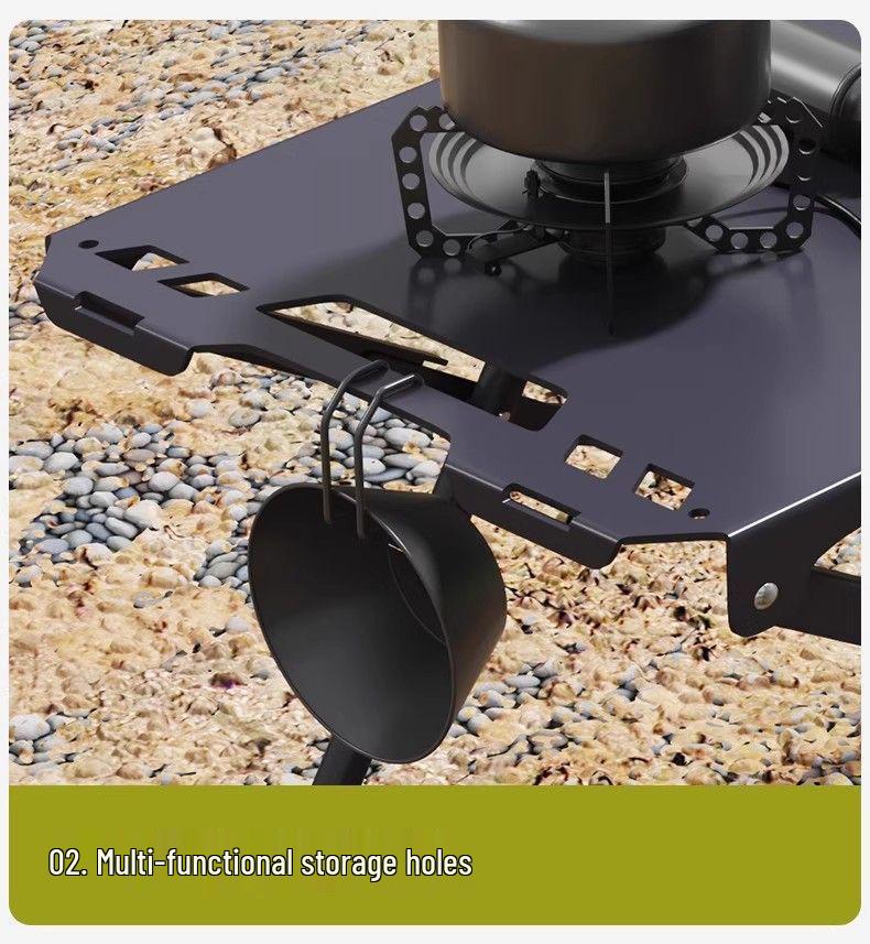 Compact Outdoor Folding Table: Multifunctional, Lightweight & Perfect for Camping, Picnics, or Coffee