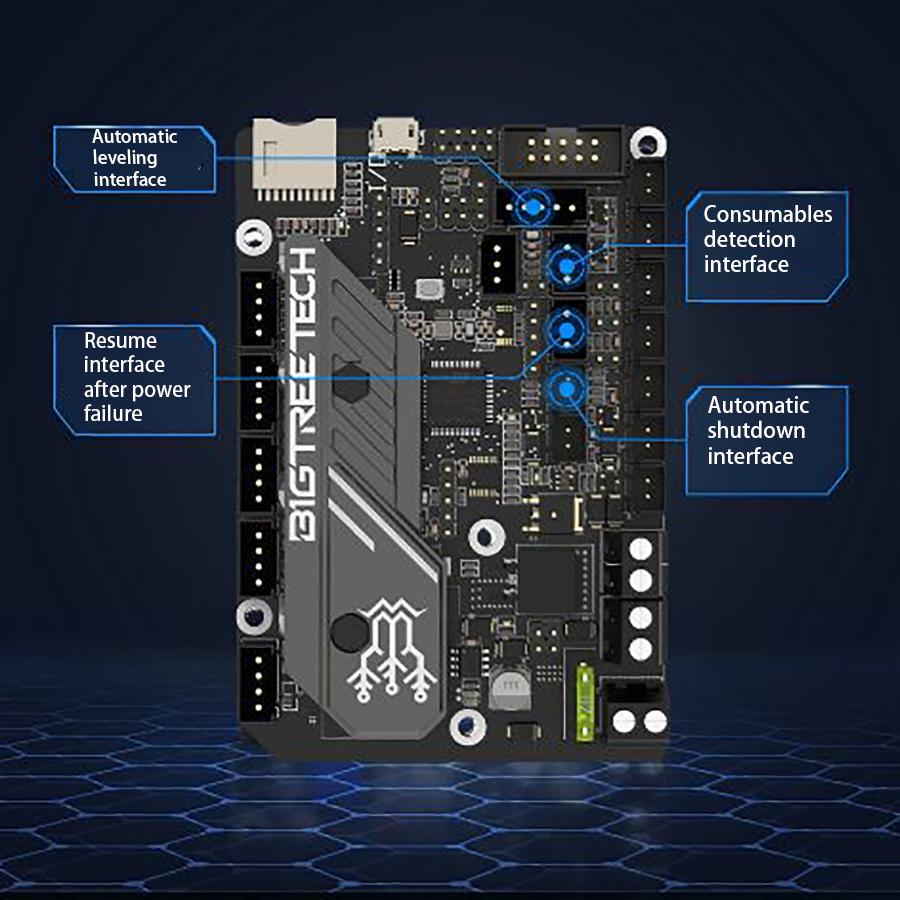 Bigtreetech Skr MINI E3 V3.0 32Bit Control Board Integrated TMC2209 For Ender 3