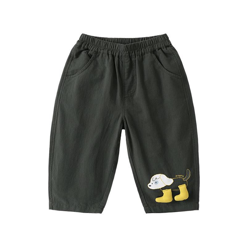 Kaka Panda Kids Summer Cotton Mosquito Repellent Pants 100
