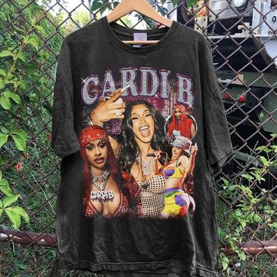 Retro Cardi B Cool Tour Unisex All Size Shirt 22D118 Unisex T-Shirt