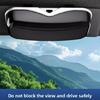 Not Slip Car Sun Visors Eyeglass Holder Scratchproof Lined Compartment Eyewear Storage for Driving  Storage