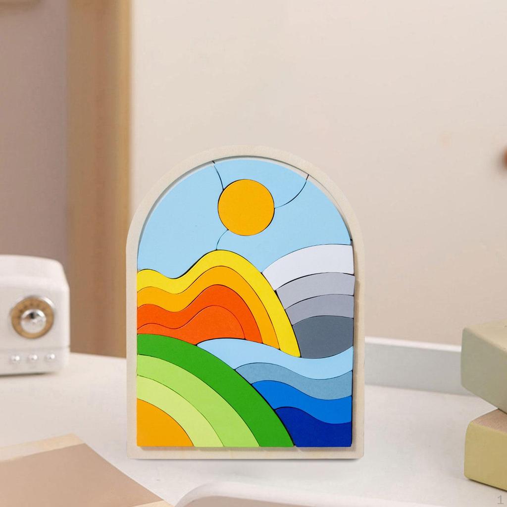 Educational Wooden Puzzle Set for Kids