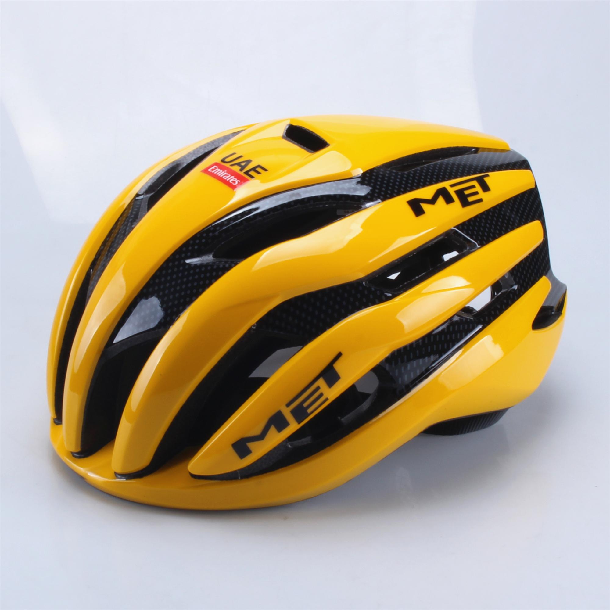 

MET UAE Emirates Ultralight EPS Cycling Helmet for MTB Adult Men & Women Racing Bicycle Safety Gear German Standard Patins T8