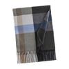 Winter New Rhombus Pattern Men's Imitation Cashmere Scarf Fashionable Commuting Cold Neck Protection Scarf Warm Shawl