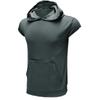 Men's Sleeveless Hooded Sports Vest - Summer Fitness Outdoor Zipper Hoodie