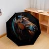 1Pc Horses Motion Automatic Umbrella - Suitable Travel Outdoor Portable Umbrella Birthday Gift Daily Essentials