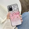 New Luxury Rose Gold Diamond Heart Phone Case For Xiaomi Redmi Note 11 10 Pro Note 8 Pro 9Pro Note9 9S 10S 9T Redmi 10 9C 9A