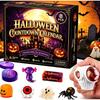 4/8Pcs Halloween Styles Squeeze Toy Slow Rising Stress Relief Sensory Fidget Decompression Toys Party Gifts