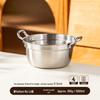 Food-Grade Stainless Steel Hot Pot & Rice Cooker for Portable Stove - Outdoor Stew & Soup Pot