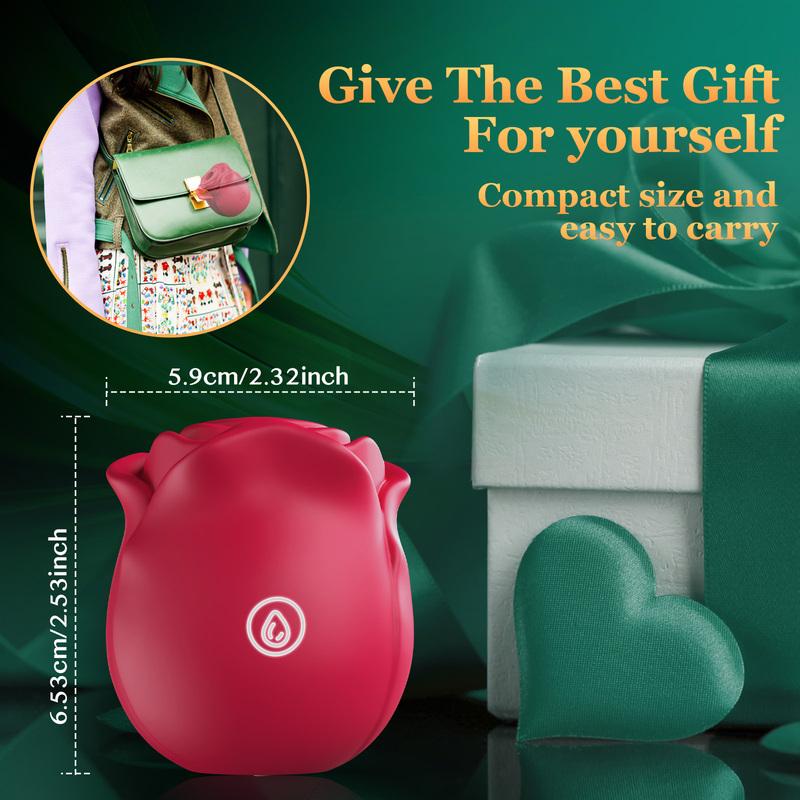 Powerful Vagina Sucking Vibrator Rose Toy for Women with Sucking Vibrating 20Modes Anal Sex Toy Clitoral GSpot Nipple Vibrator
