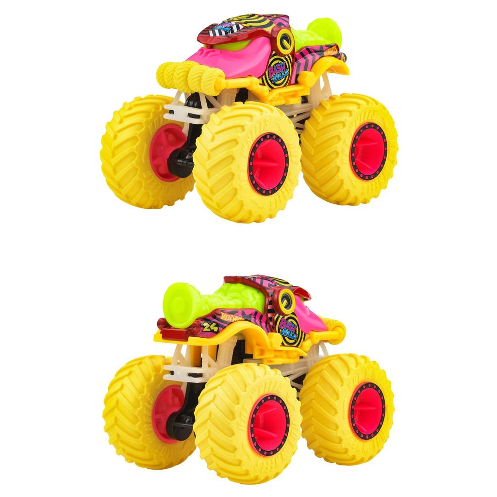 Hot Wheels Light-Up! Monster Truck Assortment Vehicle Toys, 6-Car Box Set, Ages 3+, Multi-Purpose, 986C-JFX08