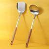 Beechwood Handle Stainless Steel Kitchen Utensil