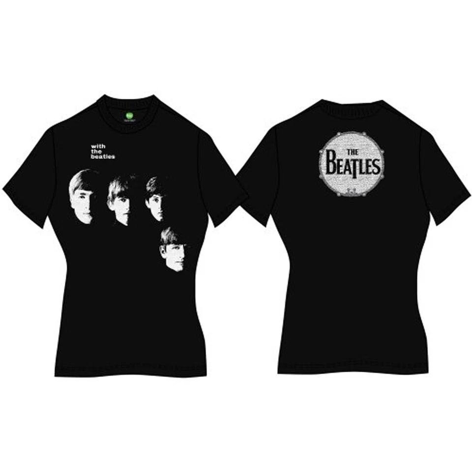 

Женская футболка The Beatles With The Beatles Официальная футболка Женская 3XL