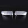 ABS Silver Side Rearview Mirror Cover Caps Trim For Ford Ranger  2024