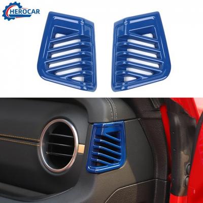 Car Dash AC Air Vent Outlet Frame Cover Trim Bezel for 2024+ Jeep Wrangler JL JT