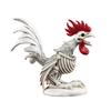 Halloween Resin Figurine - Simulation Horror Skeleton Rooster Hippo Desktop Decorations Holiday