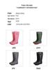 Women's Waterproof Non-Slip Korean Fashion High-Top Rubber Rain Boots