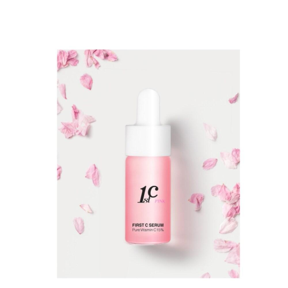First C Pink Serum Vitamin C 15% 10ml (1 Pack) X 10