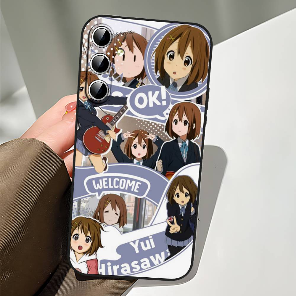Anime K-K-ON! Phone Case For Samsung Galaxy S21 S22 S23 S24ULTRA S25ULTRA FE Ultra Plus5G A52S S26 Soft Cover