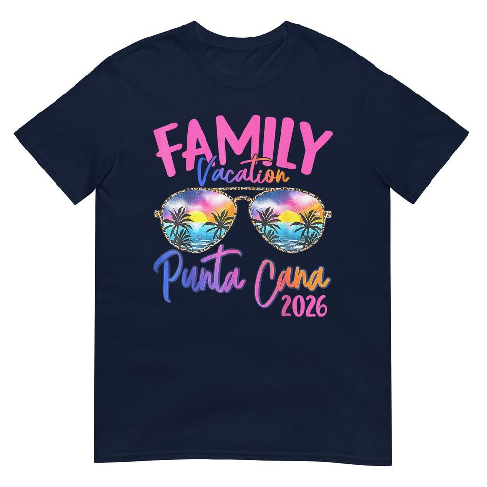 Family Vacation Punta Cana 2026 Matching Holiday Summer TShirt S