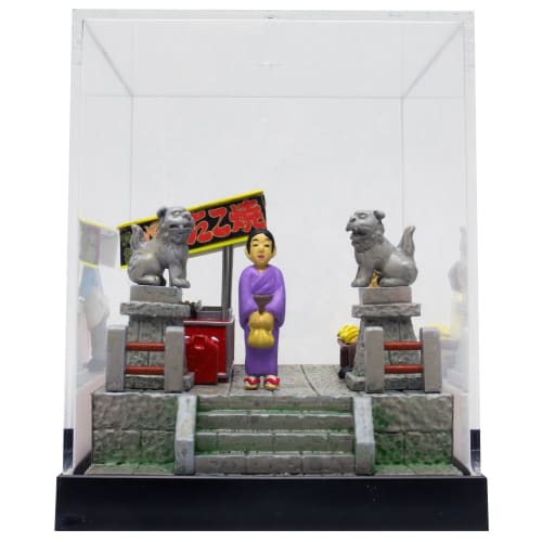 PLATZ Showa Retro World -Takaki Yamamoto- Festival Stall Takoyaki Shop Plastic Model SRS-2