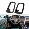2x Car Door Pull Panel Cap Interior Handle Frame Trim Cover Auto Accessories for BMW E36 92-99 Z3 96-02 51228219023 51228219024