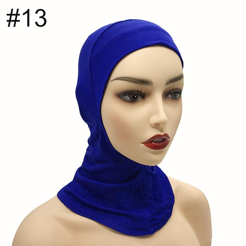 High Qualit Modal Muslim Women Ninjas Cap Full Cover Inner Hat Islamic Undercap Hijab Comfortable Bonnet Headcloth Neck Cover