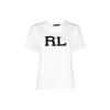 Polo SS23 Letter Logo Printed Casual Crew Neck Short Sleeve T-Shirt Women Tops White 211892611-005