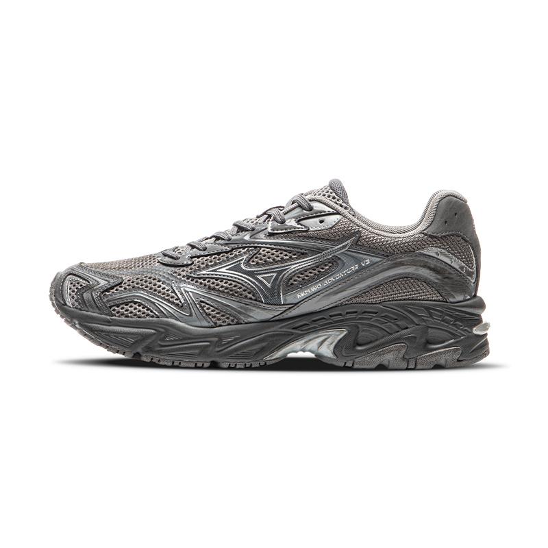 Mizuno Adventure V2 Comfortable Shock Absorbing Durable Low Top Dad Shoes Unisex Sneaker Gray Silver D1GH250301