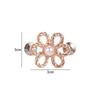 Zinc Zinc Alloy Flower Jean Fit Tighten Buckles Button Clasps Jean Buttons for Loose Jeans  Skirts
