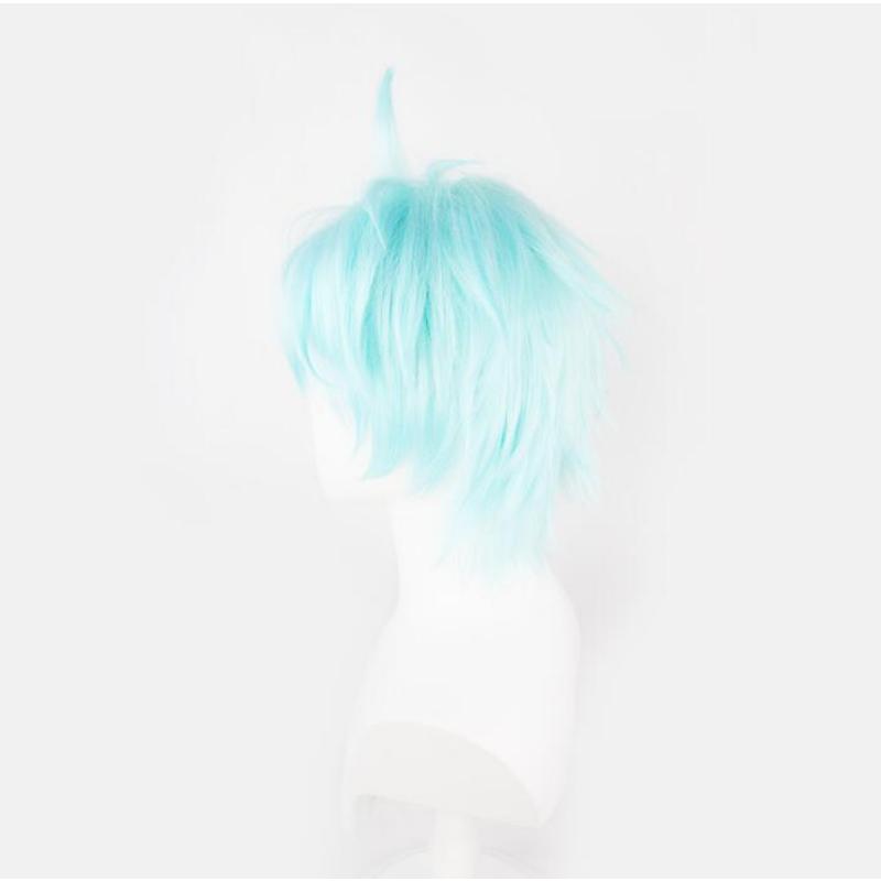 Anime 30CM Game Genshin Impact Cosplay Halloween Chongyun Cosplay Wig Chong Yun Heat Resistant Synthetic Hair Wigs