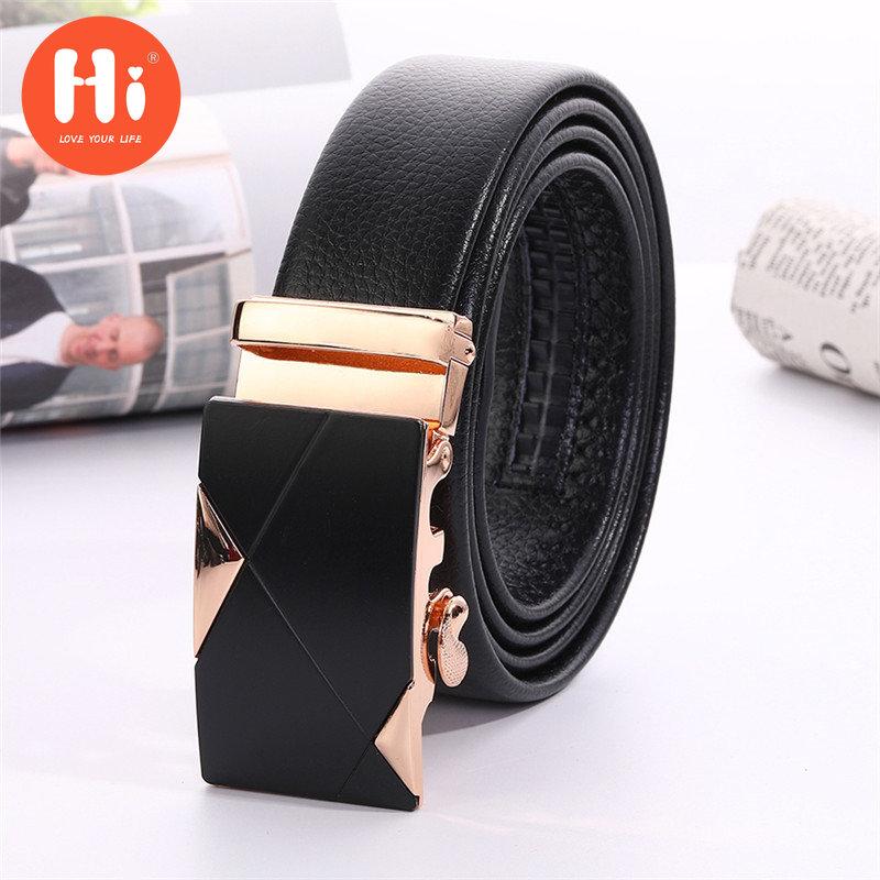 

Привет мужской кожаный ремень Роскошные дизайнерские ремни Мужчины Высокое качество Мужской ремень с металлической пряжкой