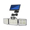 Solar LED Wall Lamp: Waterproof Outdoor Light with Human Motion Sensor for Garden and Garage.